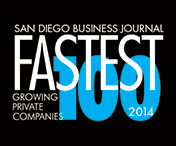San Diego Business Journal Fastest-Growing Private Companies 2014