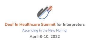 Deaf in Healthcare Summit logo